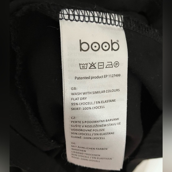 Boob Design Maternity Nursing Dress Black Size Small - Picture 7 of 8